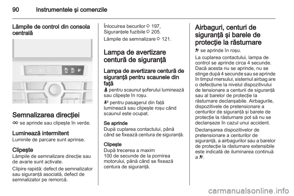 OPEL CASCADA 2013.5  Manual de utilizare (in Romanian) 