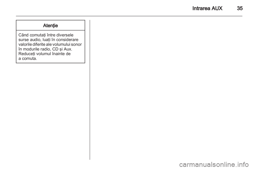 OPEL COMBO 2011  Manual pentru sistemul Infotainment (in Romanian) 