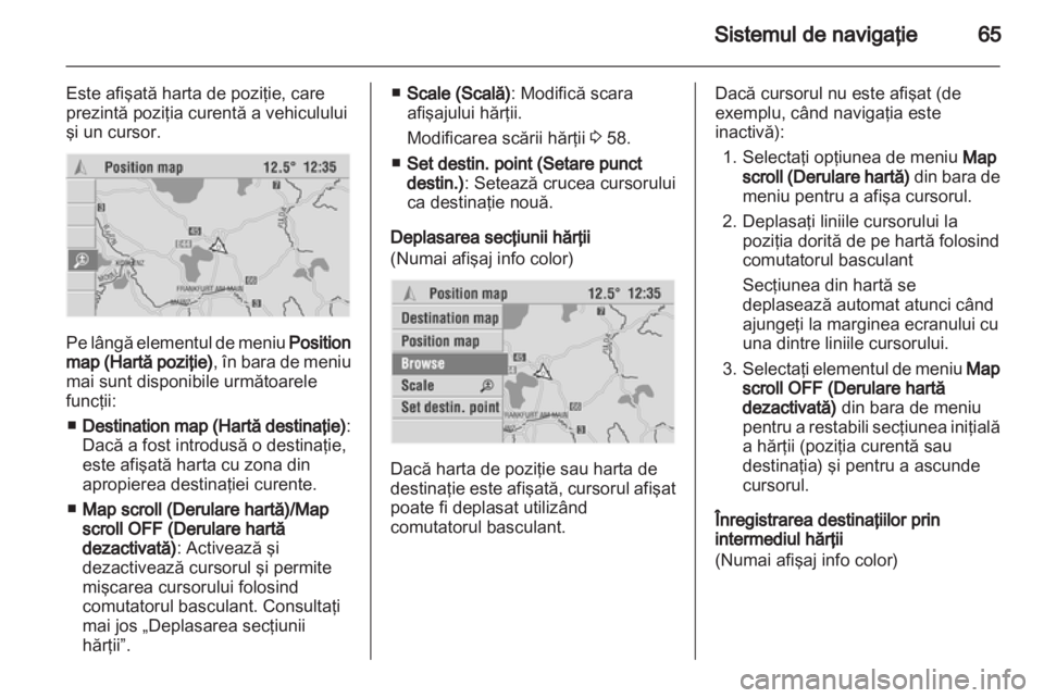 OPEL COMBO 2011  Manual pentru sistemul Infotainment (in Romanian) 