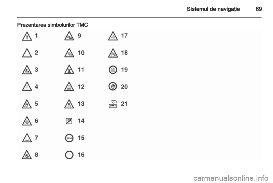 OPEL COMBO 2011  Manual pentru sistemul Infotainment (in Romanian) 