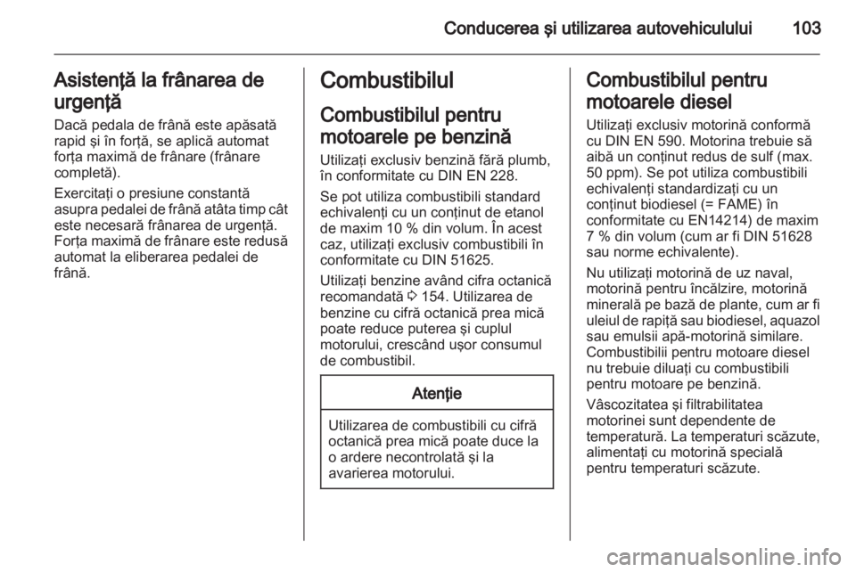 OPEL COMBO 2011  Manual de utilizare (in Romanian) 
