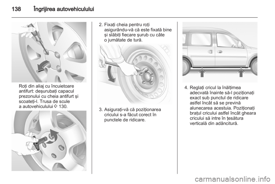 OPEL COMBO 2011  Manual de utilizare (in Romanian) 
