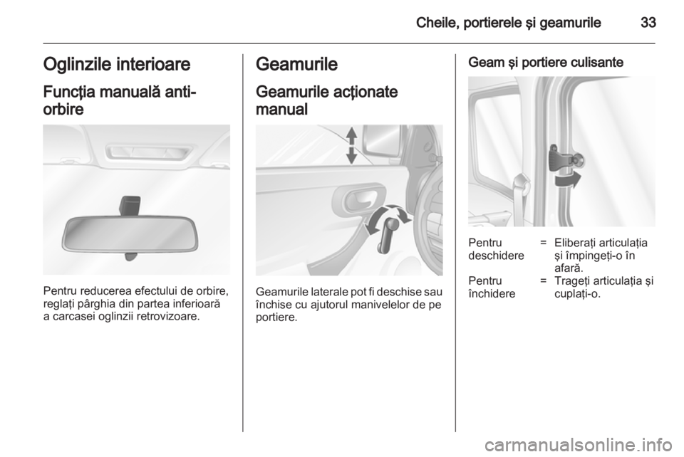 OPEL COMBO 2011.5  Manual de utilizare (in Romanian) 