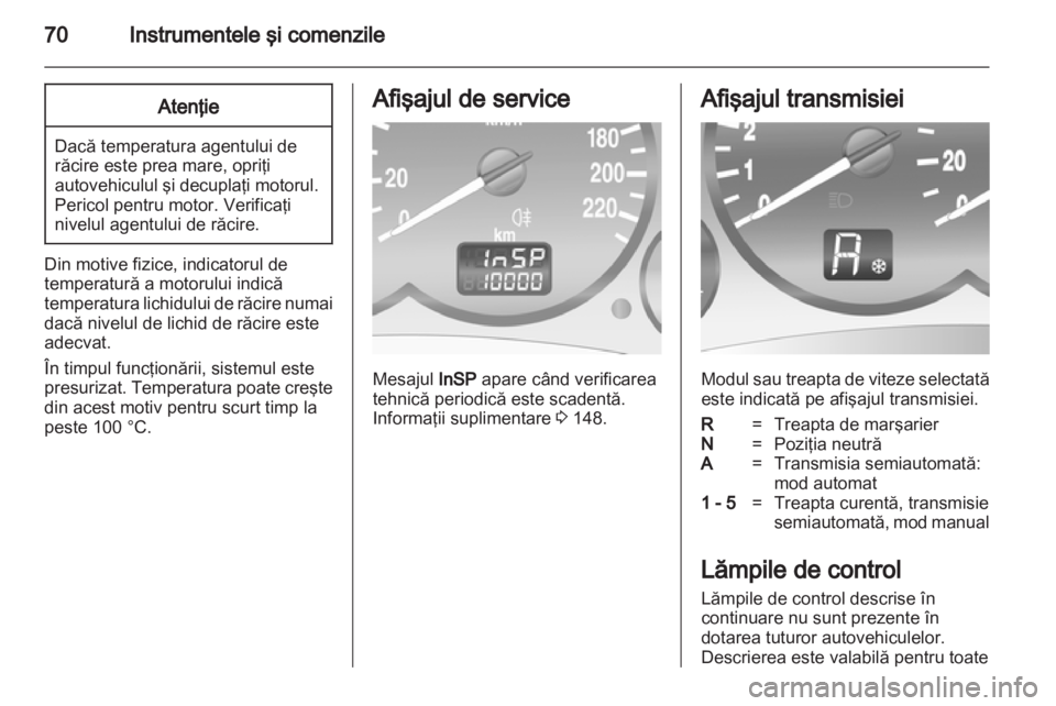 OPEL COMBO 2011.5  Manual de utilizare (in Romanian) 