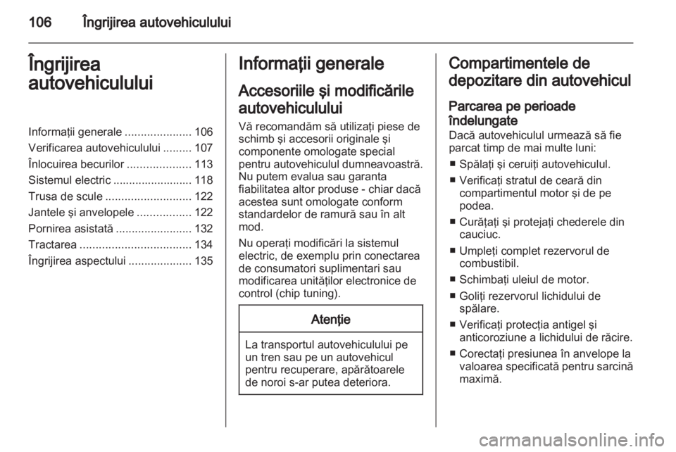 OPEL COMBO D 2012  Manual de utilizare (in Romanian) 