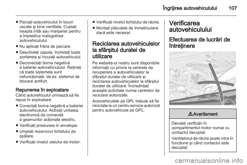 OPEL COMBO D 2012  Manual de utilizare (in Romanian) 