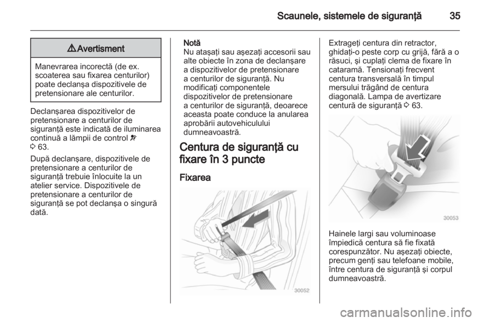 OPEL COMBO D 2012  Manual de utilizare (in Romanian) 
