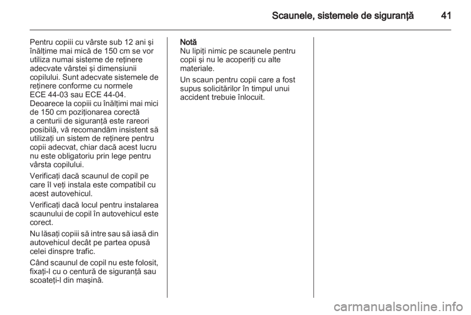 OPEL COMBO D 2012  Manual de utilizare (in Romanian) 