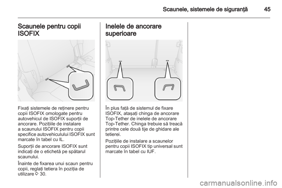 OPEL COMBO D 2012  Manual de utilizare (in Romanian) 