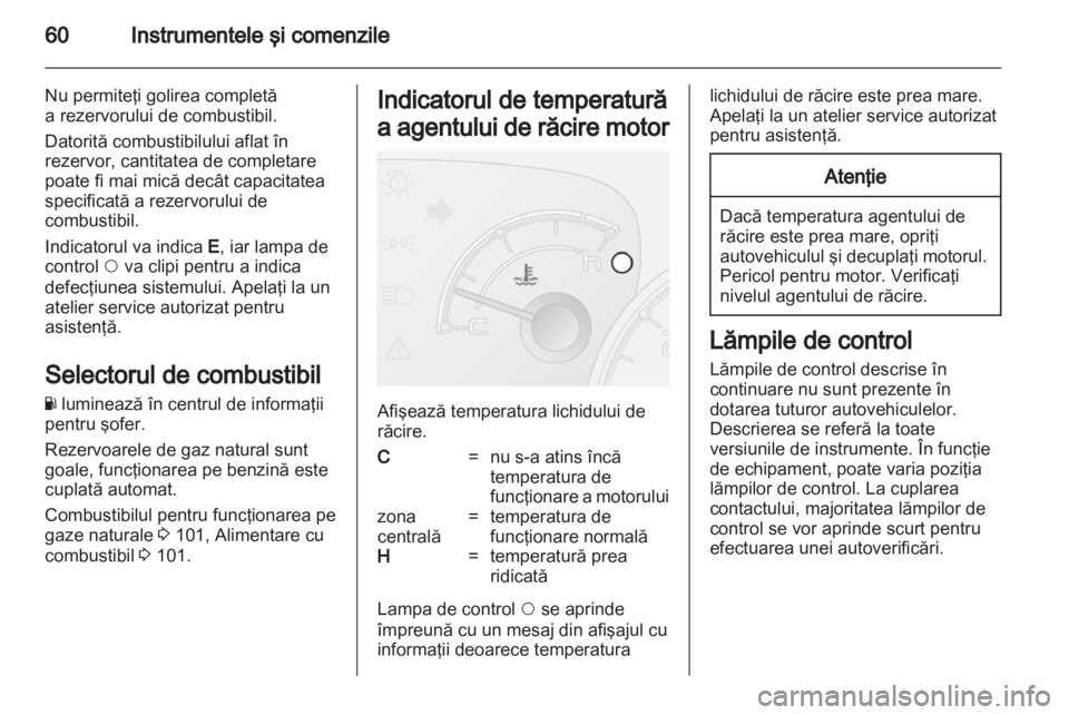 OPEL COMBO D 2012  Manual de utilizare (in Romanian) 