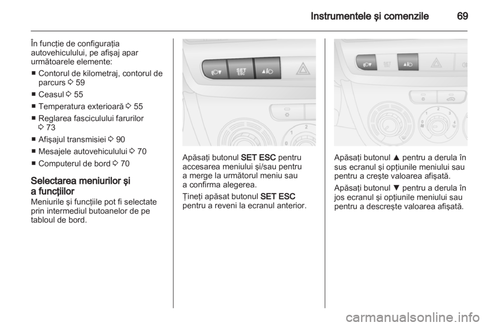 OPEL COMBO D 2012  Manual de utilizare (in Romanian) 