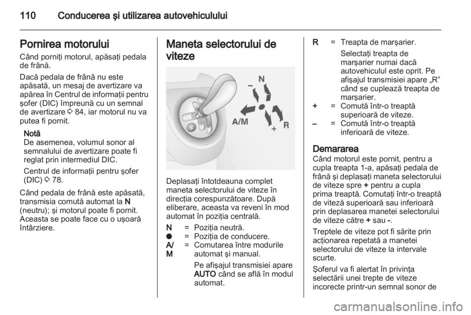 OPEL COMBO D 2013  Manual de utilizare (in Romanian) 