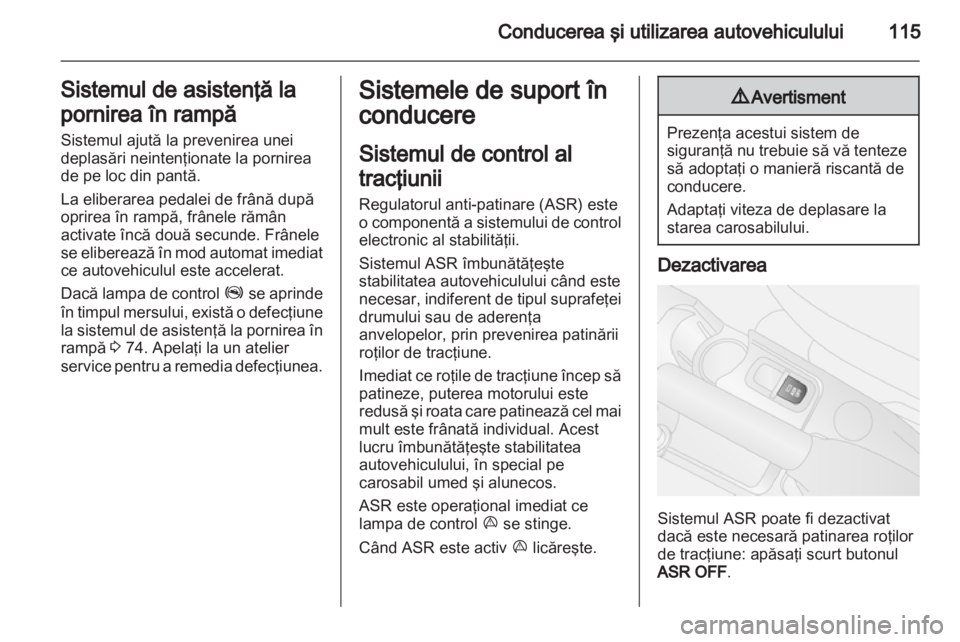 OPEL COMBO D 2013  Manual de utilizare (in Romanian) 