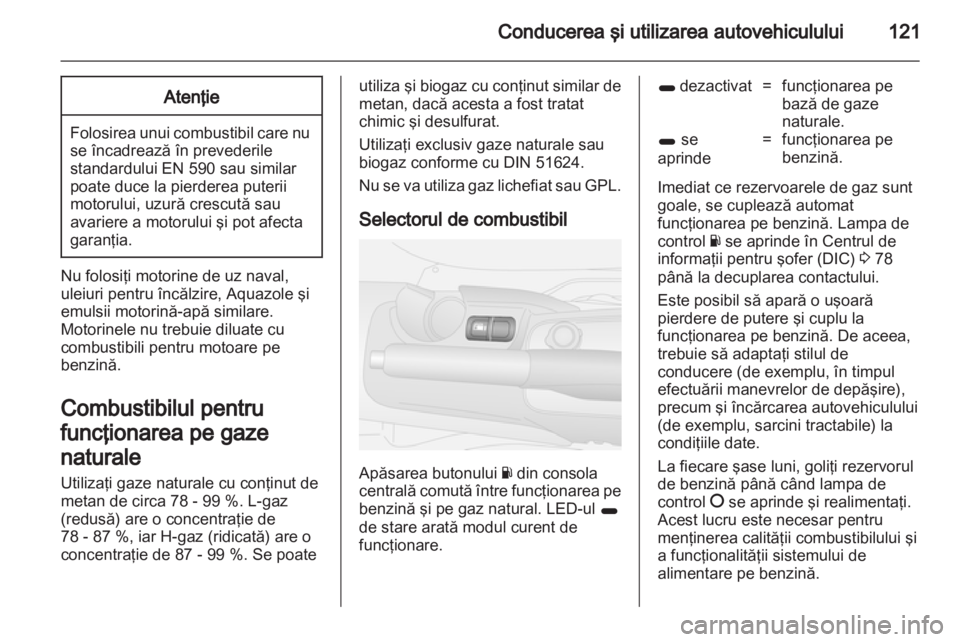 OPEL COMBO D 2013  Manual de utilizare (in Romanian) 
