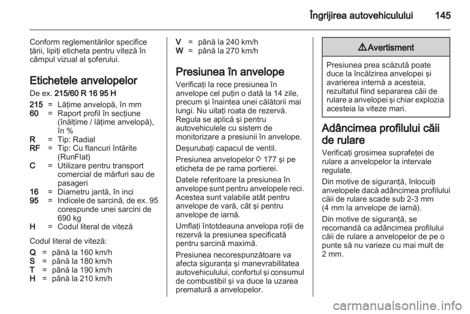 OPEL COMBO D 2013  Manual de utilizare (in Romanian) 
