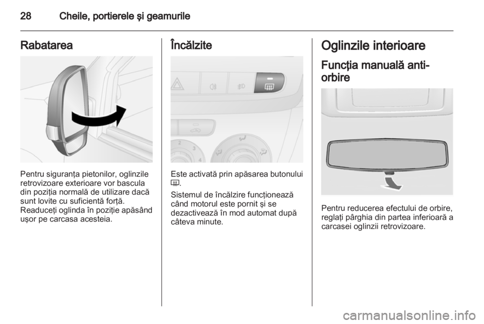 OPEL COMBO D 2013  Manual de utilizare (in Romanian) 