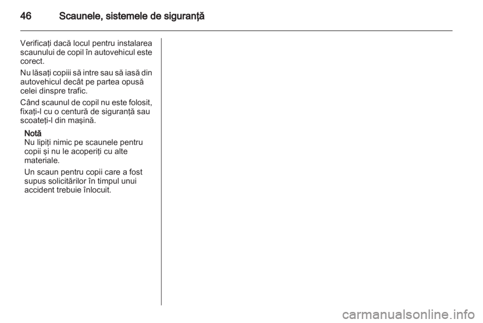 OPEL COMBO D 2013  Manual de utilizare (in Romanian) 