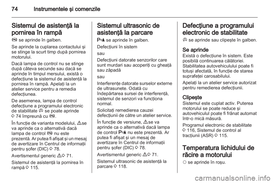 OPEL COMBO D 2013  Manual de utilizare (in Romanian) 