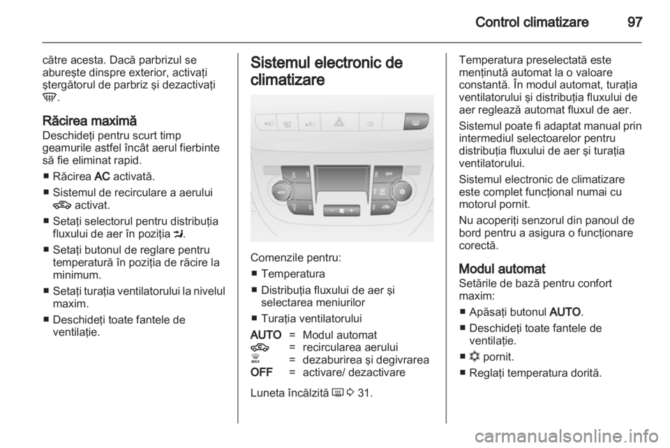 OPEL COMBO D 2013  Manual de utilizare (in Romanian) 
