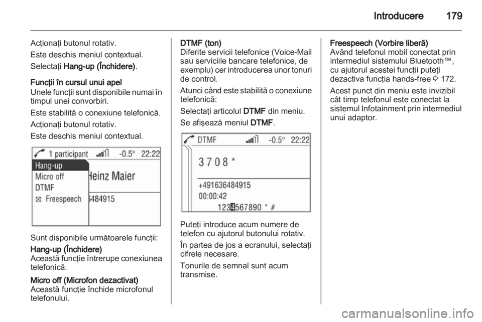 OPEL CORSA 2010.5  Manual pentru sistemul Infotainment (in Romanian) 
