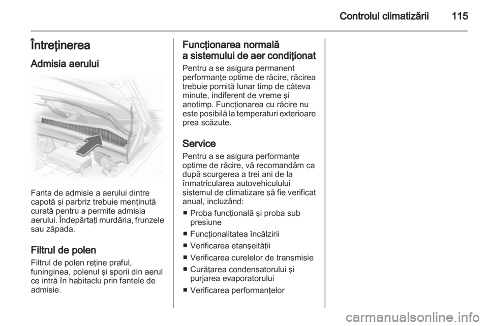 OPEL CORSA 2010.5  Manual de utilizare (in Romanian) 