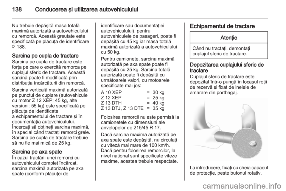 OPEL CORSA 2010.5  Manual de utilizare (in Romanian) 