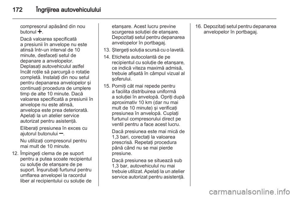 OPEL CORSA 2010.5  Manual de utilizare (in Romanian) 