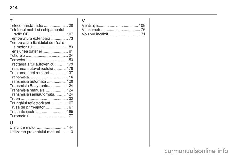 OPEL CORSA 2010.5  Manual de utilizare (in Romanian) 