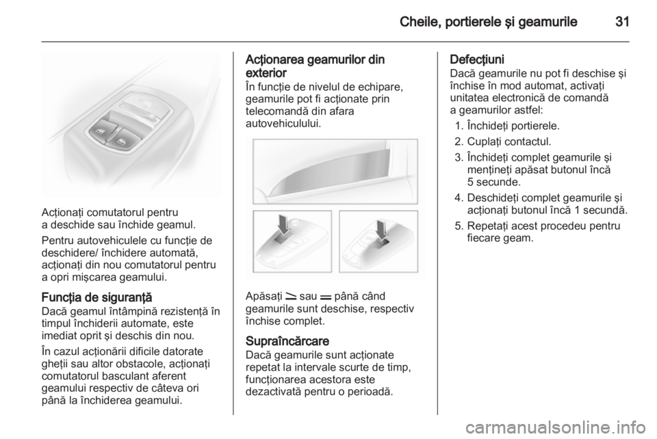 OPEL CORSA 2010.5  Manual de utilizare (in Romanian) 