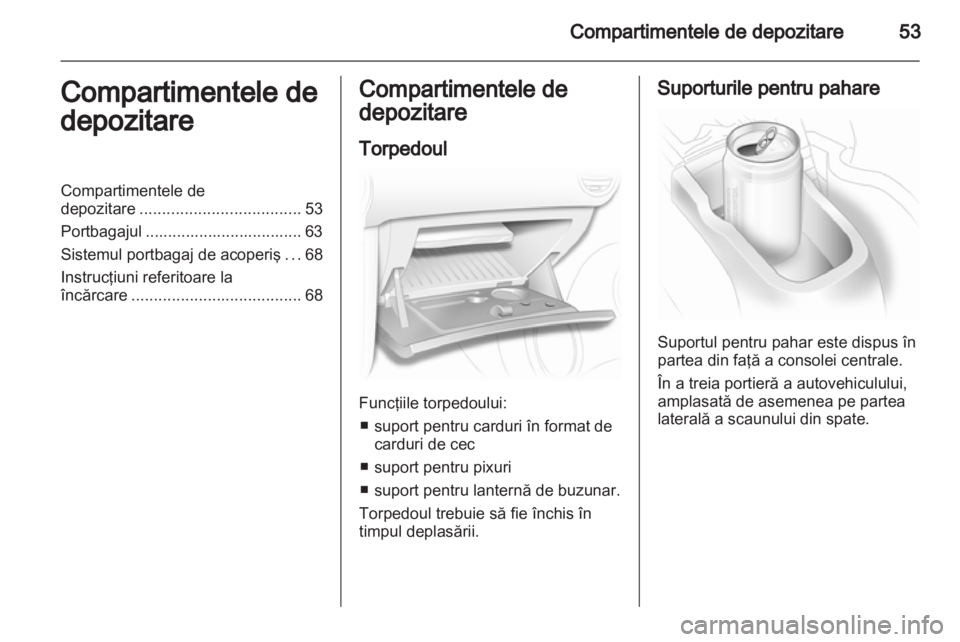OPEL CORSA 2010.5  Manual de utilizare (in Romanian) 