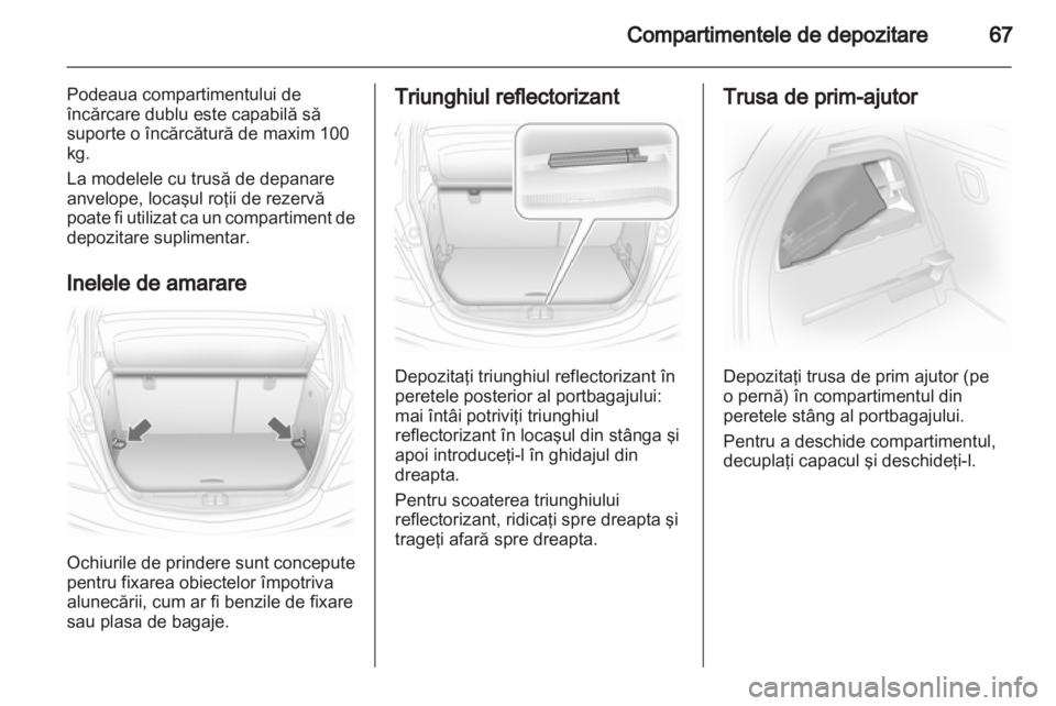 OPEL CORSA 2010.5  Manual de utilizare (in Romanian) 