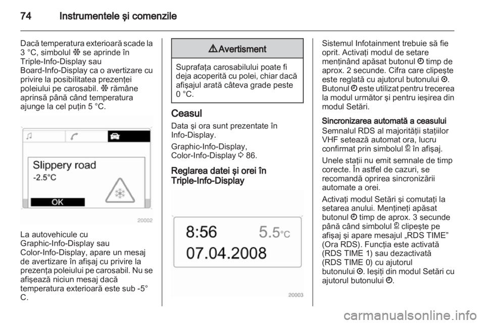 OPEL CORSA 2010.5  Manual de utilizare (in Romanian) 