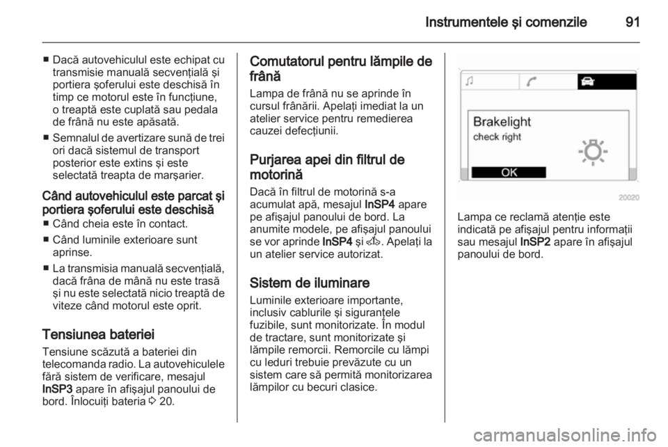 OPEL CORSA 2010.5  Manual de utilizare (in Romanian) 