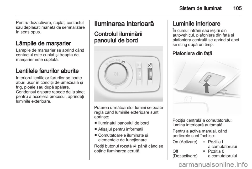 OPEL CORSA 2011  Manual de utilizare (in Romanian) 