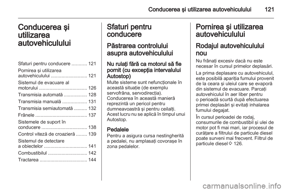 OPEL CORSA 2011  Manual de utilizare (in Romanian) 