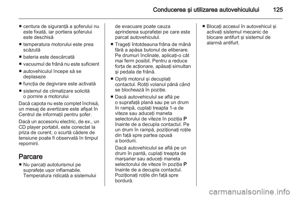 OPEL CORSA 2011  Manual de utilizare (in Romanian) 