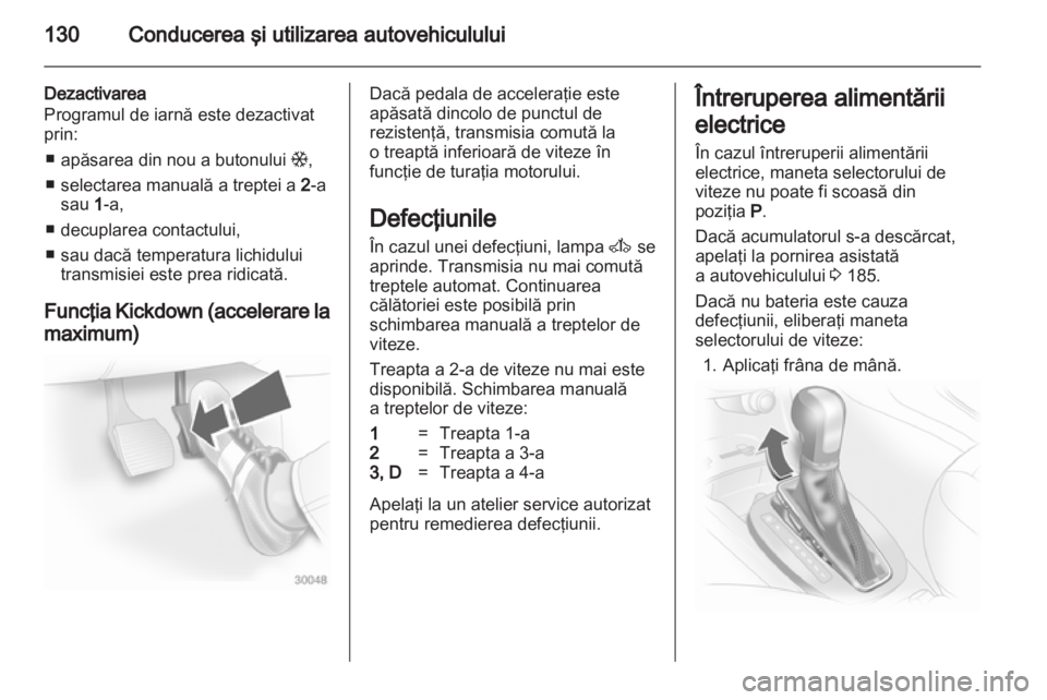 OPEL CORSA 2011  Manual de utilizare (in Romanian) 