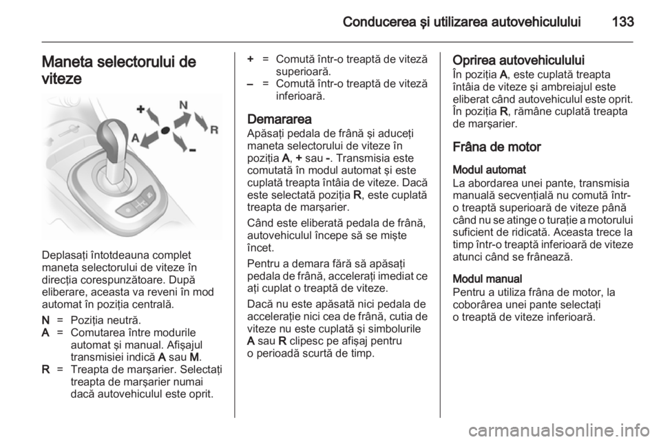 OPEL CORSA 2011  Manual de utilizare (in Romanian) 