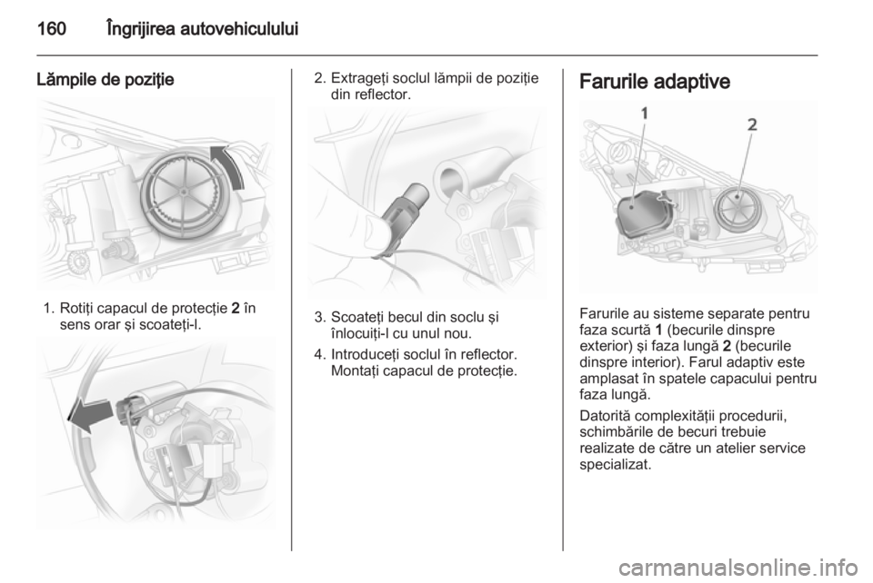 OPEL CORSA 2011  Manual de utilizare (in Romanian) 