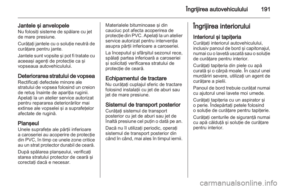 OPEL CORSA 2011  Manual de utilizare (in Romanian) 