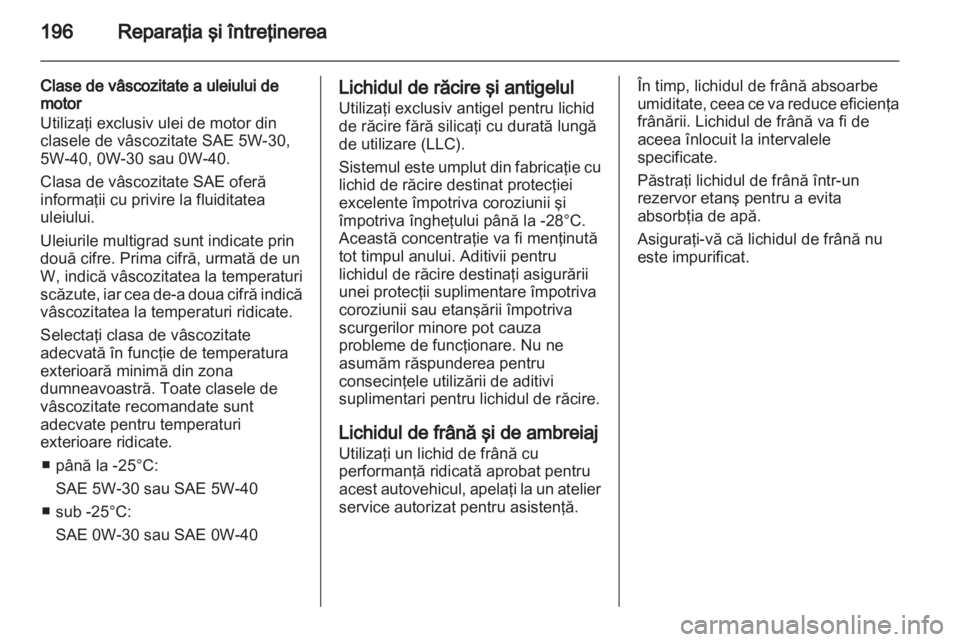 OPEL CORSA 2011  Manual de utilizare (in Romanian) 