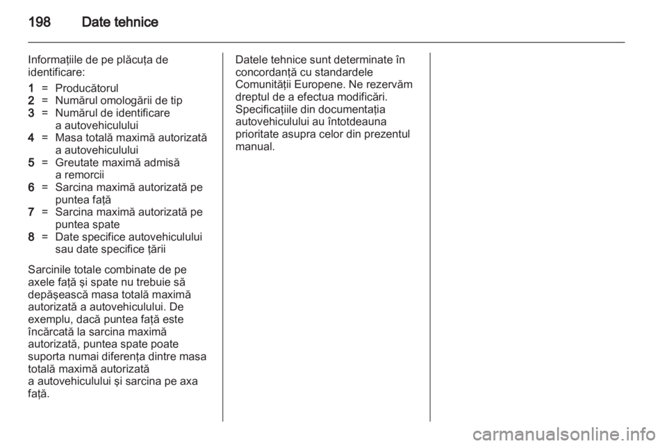 OPEL CORSA 2011  Manual de utilizare (in Romanian) 