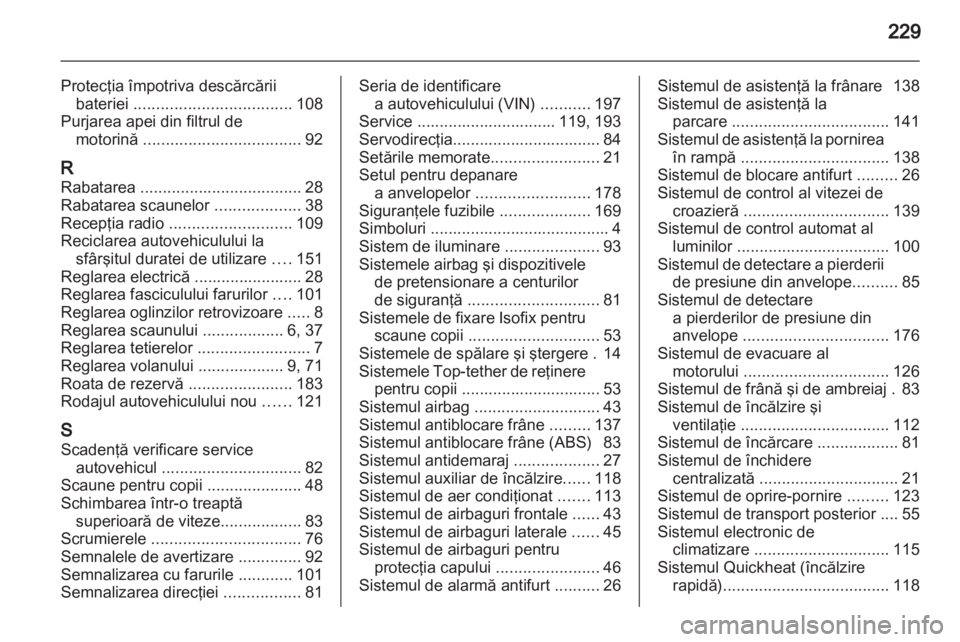 OPEL CORSA 2011  Manual de utilizare (in Romanian) 