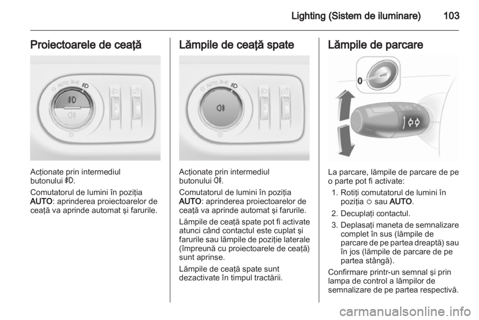 OPEL CORSA 2011.5  Manual de utilizare (in Romanian) 