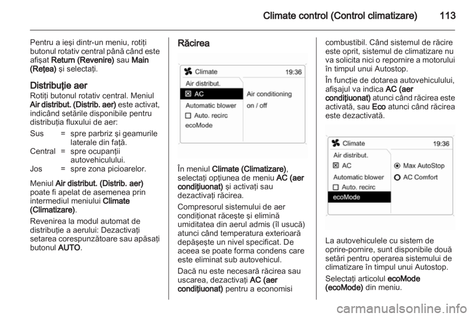 OPEL CORSA 2011.5  Manual de utilizare (in Romanian) 