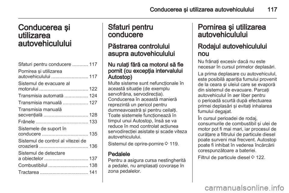 OPEL CORSA 2011.5  Manual de utilizare (in Romanian) 