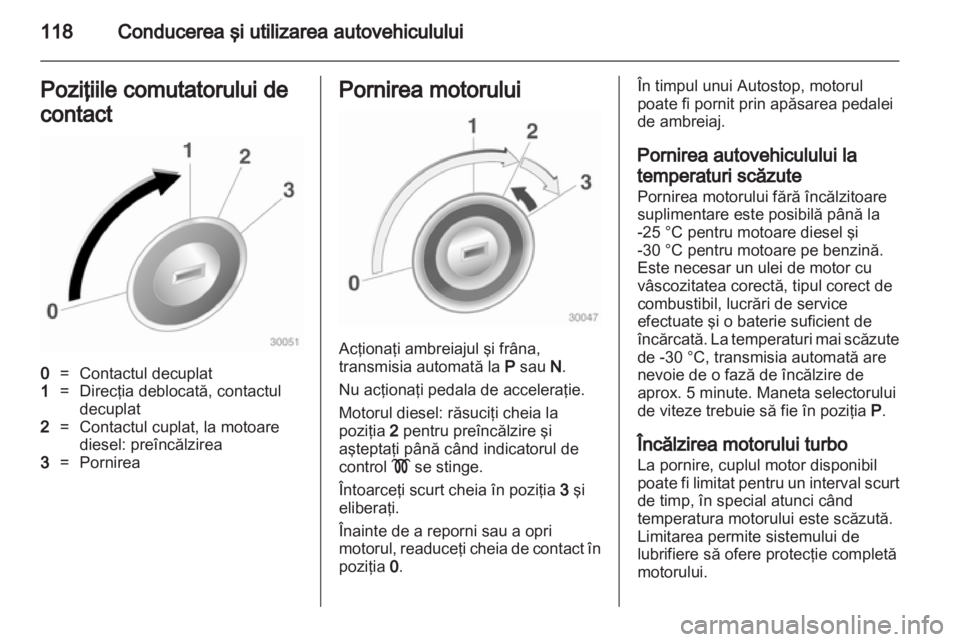 OPEL CORSA 2011.5  Manual de utilizare (in Romanian) 