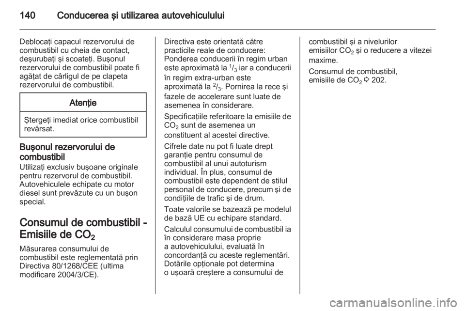 OPEL CORSA 2011.5  Manual de utilizare (in Romanian) 