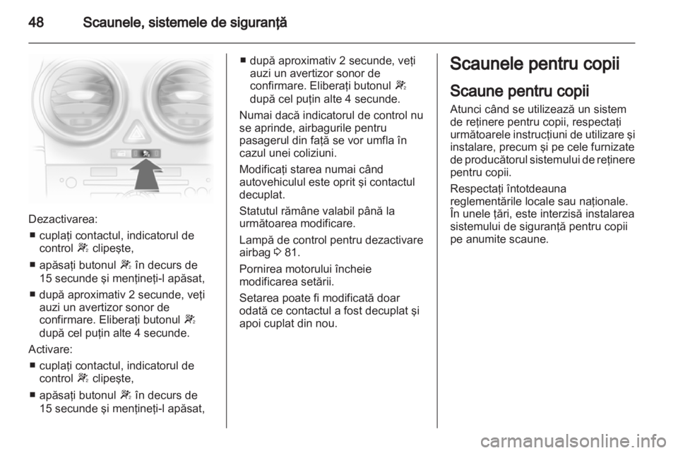 OPEL CORSA 2011.5  Manual de utilizare (in Romanian) 