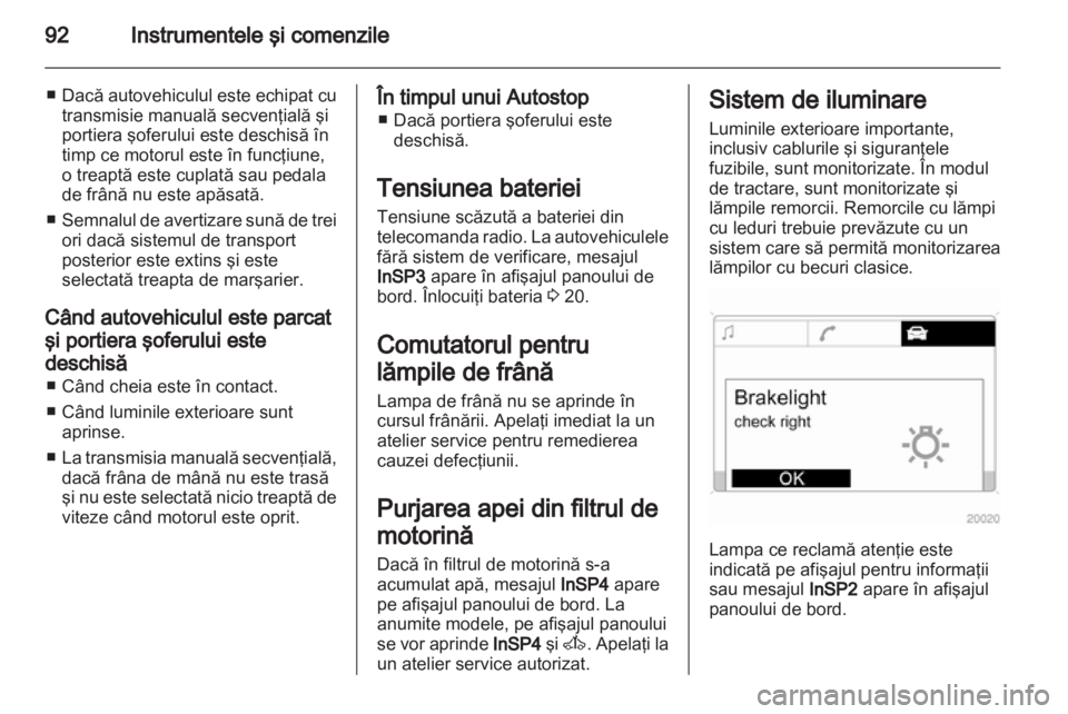 OPEL CORSA 2011.5  Manual de utilizare (in Romanian) 